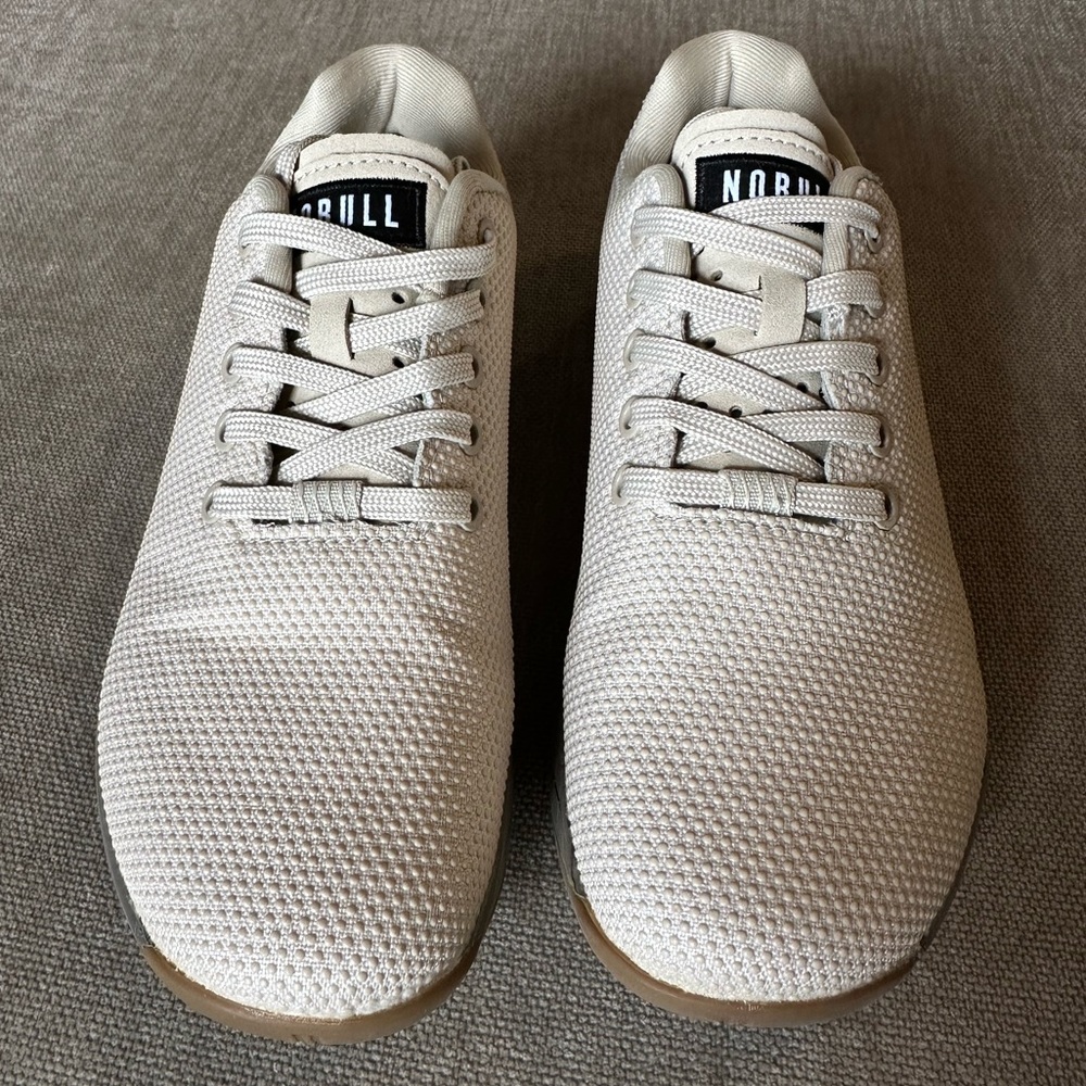 NOBULL SuperFabric Trainer Low Tan Brown Dark Gum Size M7/W8.5